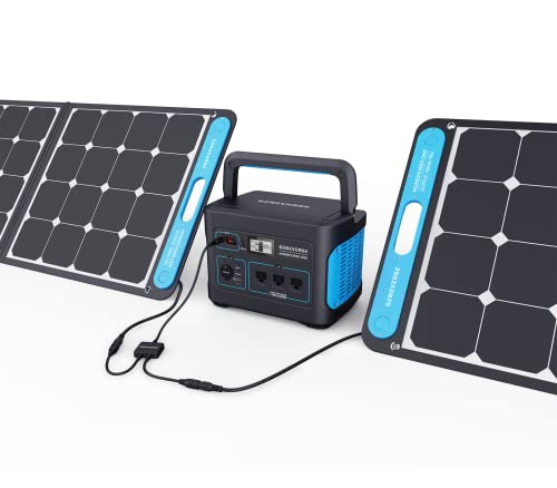 Geneverse 100W Portable Solar Panel Generator For Usb Devices, 9Lbs With 1X Usb-A, 1X Usb-C (Each), Water Resistant, Fast Solar Charging For Camping, Hiking, Cell Phones, Smart Watches, Gps And More #TOP2