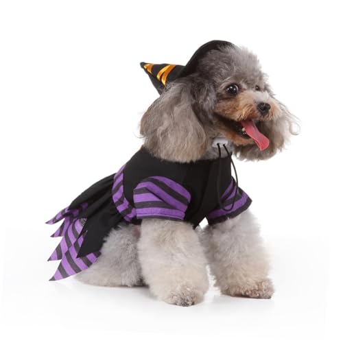 Disfraz Halloween Bruja para Perro Talla L