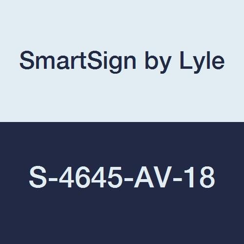 Alarme incendie signalétique aluminium Smartsign panneau de sécurité mural en V