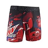 Under Armour UA PERF TECH MESH COLLAB - MT DEW,LAVA RED,XL