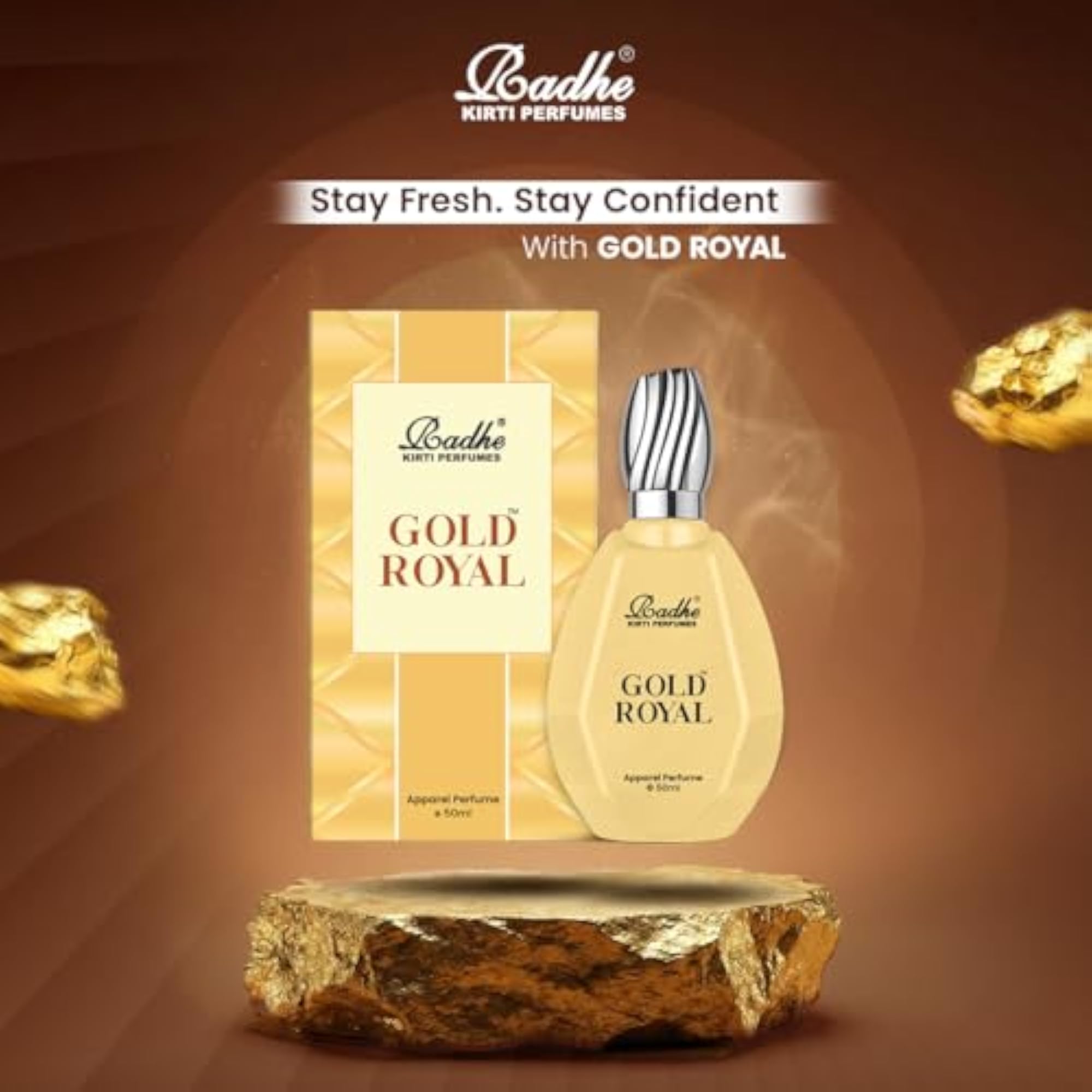 Gold Royal Apparel Perfume 50ml, Unisex