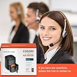 COSORI Air Fryer 4.7L, 9-in-1 Compact Air Fryers Oven, 130+ Recipes(Cookbook & Online), Max 230℃ Setting, Digital Tempered Glass Display, Quiet, 4 Portions, Non-Stick, Dishwasher Safe, 1500W - Image 9