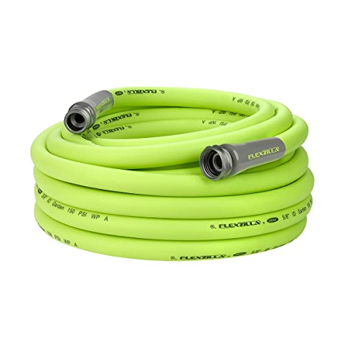 Flexzilla Garden Hose, 5/8 in. x 50 ft., Heavy Duty, Lightweight, Drinking Water Safe - HFZG550YW