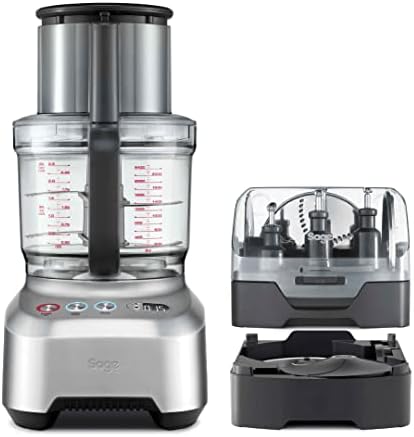 Sage SFP820BAL The Kitchen Wizz Peel and Dice, Silver