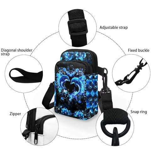 Image of Lightweight Small Crossbody Bags Cell Phone Purses Travel Pouch Shoulder Bag for Women