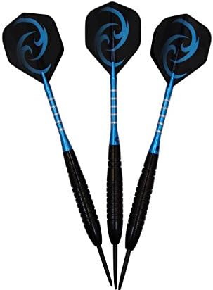 TrueFire Torpedo Shape Professional Steel Tip Darts Nice Dart Flights (Tribal Tornado)