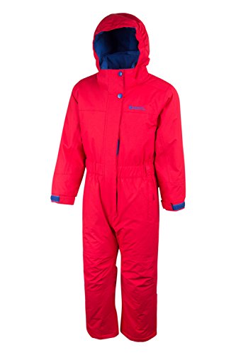 Mountain Warehouse Cloud All In 1 Kids Snowsuit - Waterproof Rainsuit Red 5-6 Years #TOP6
