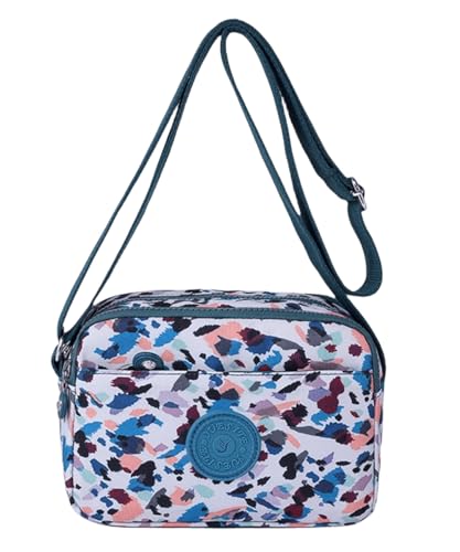 FAVORTALK Damen Umhängetasche Handytasche zum Umhängen mit Geldbörse Kartenfächer Wasserdicht Crossbody Tasche Geschenke für Frauen zum Geburtstag Weihnachten DJB00214