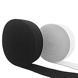 ★KOMFORT: Es wird Ihnen ein echtes Vergnügen sein, das elastische Band für Ihre Kleidung oder die Ihrer Kinder zu verwenden. Flexibel, das Gummiband verursacht keine Unannehmlichkeiten für den Träger der Kleidung und birgt keine Ausfransrisiken und Gefahr von Rissen