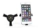 iPhone 7 Plus Cell Phone Holder for Car, Air Vent Phone Mount, Hands Free Universal Gravity Compatible with all iPhone and Samsung Galaxy Android Models – Black