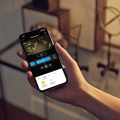 Ring Spotlight Battery Motion-activated spotlight, bright LEDs, works with Amazon Sidewalk, Black