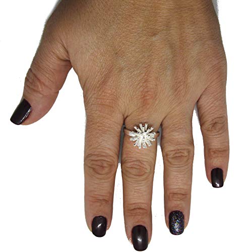 Bague en argent massif 925 Empress - Bijou d'exception intemporel