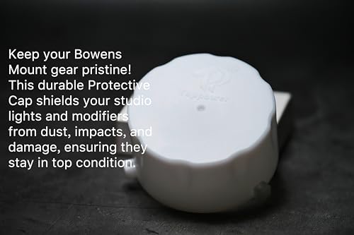 Image of Universal Bowens Mount Studio Lighting Equipment Protective Cap, White