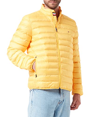 Tommy Hilfiger Herren Jacke Übergangsjacke, Gelb (Warm Yellow), L