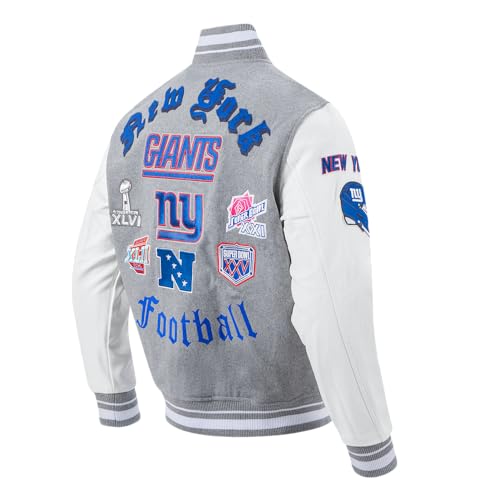 Image of Pro Standard Mens NFL Old English Varsity Jacket