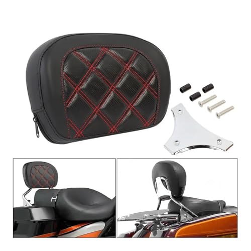 Support et Coussin Dossier Passager Moto pour Sécuriser les Trajets