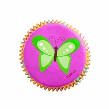 Modern Garden Party Standard Baking Cup Set, Set of 75, Multicolour