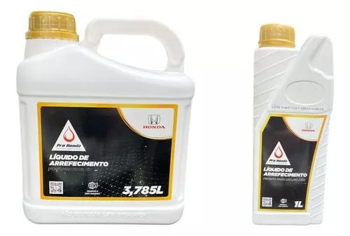 Líquido de Arrefecimento Honda - Kit 1 Galão 3785L + 1 Frasco 1L
