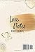 Love Notes Between You and Me: Lined Writing Journal Book, Romantic Keepsake Gift for Couples, Blank Notebook, Cream Gold, 6