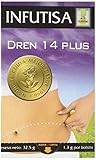 Tipo de fábrica: Natural INFUTISA DREN 14 Plus Infusion 25bolsitas, Negro, Estándar