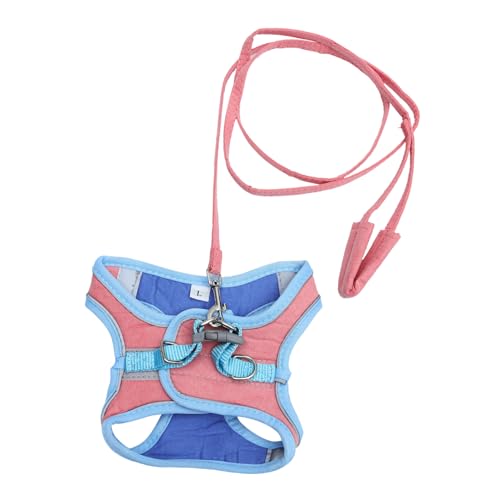 SUPVOX Harness Vest and Leash for Kitten Cat Small Dog Puppy Rabbit Durable Material No Odor Easy to