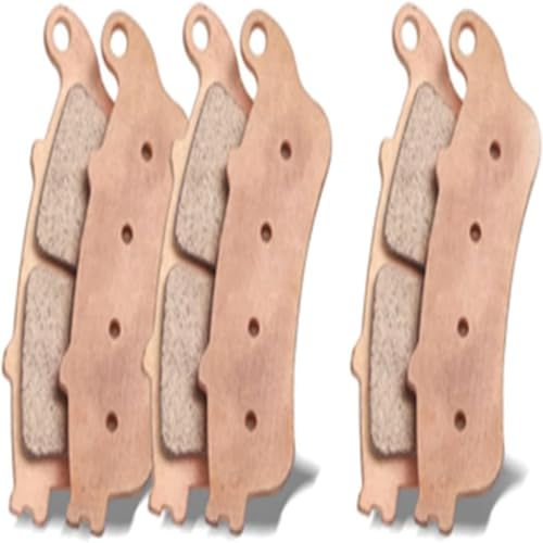 Plaquettes de frein moto GL1800 métal fritté avec forte résistance à la chaleur
