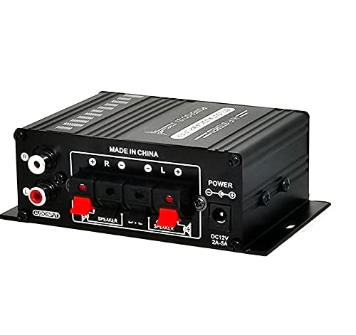 12V 400W Aluminum HiFi Audio Amplifier Car Stereo Mini Power Amplifier, Stereo Audio Amplifier for Home Cars, Motorcycles image 3