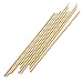 Produktbild 10 Stück Holzstab,Holzstäbchen Rund,Holzstäbe,Holzstäbe zum Basteln,Rundhölzer,Holzstock,Holz Stäbe,Tortenstützen Holz,Holz stange,für Holzarbeiten,Dekorationen & DIY (30cm x 6mm)
