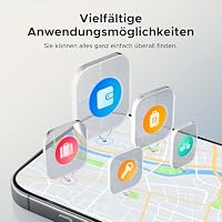 UGREEN Finetrack (4er Pack) Tracker mit USB C Aufladen (nur iOS) – Ansicht 7