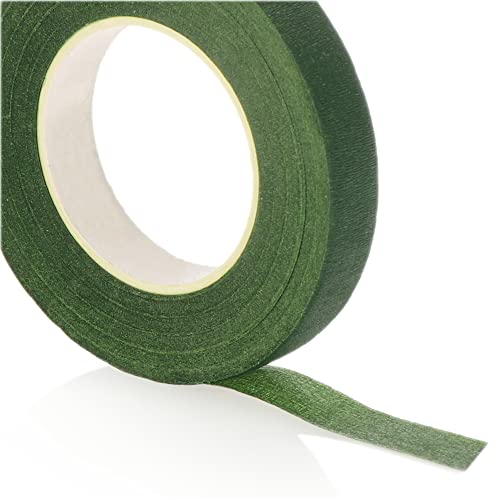 COM-FOUR® 4x Flower Tape - zelfklevende maskeertape voor bloemen - wikkeltape voor bloemisten - ambachtelijke crêpe (Bloementape - 13 mm) - Afbeelding 4