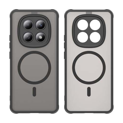 Image of Compatible with REDMI Redmi Note 15 5G Case Cover,Compatible with MagSafe,Anti-Fall,Compatible with Xiaomi Redmi Note 15 4G 2510DRA23E 2510DRA23G Cell Protective Phone Case Black