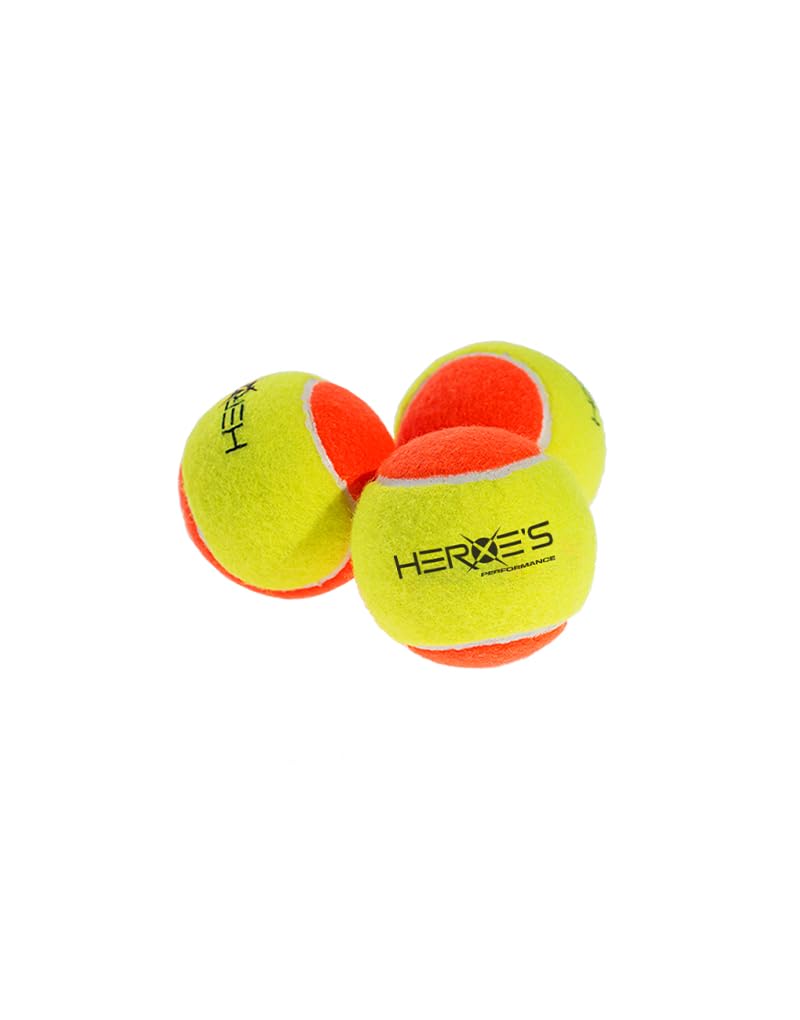 Heroe's Performance Beach Tenis Balls, 50 unidades, amarillo/naranja