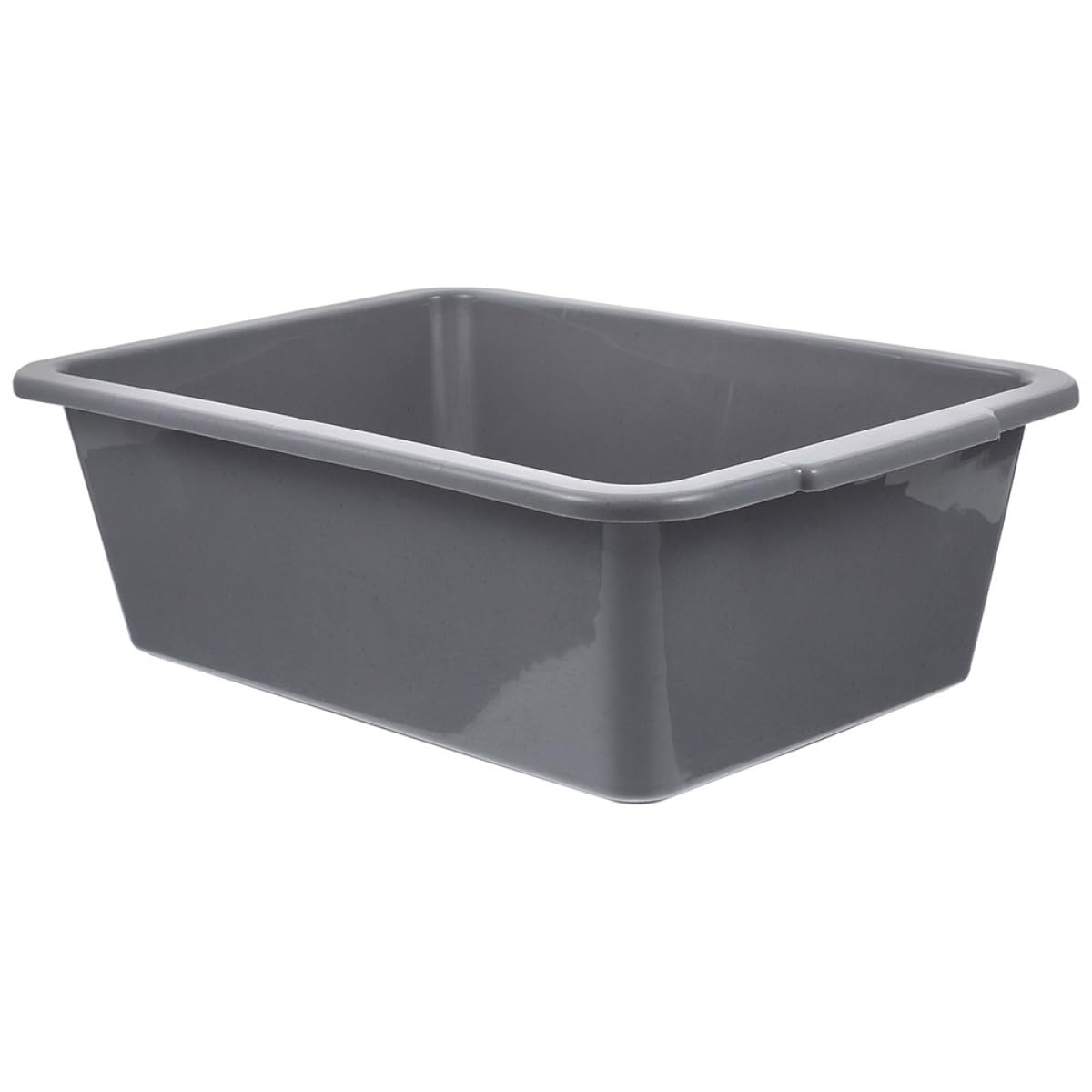 SHINEOFI Verdickte Kunststoff Spülwanne 40x28x13cm Rechteckige Küchen Aufbewahrungsbox mit Großem Fassungsvermögen Lebensmittelecht für Gastronomie Gefrierschrank und Servierwagen