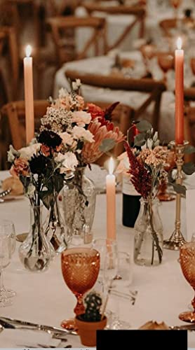 Nilor Colored Glass Goblet Vintage Set Of 6 Diamond Design Pressed Pattern, Pink Wine Glasses, Party Glasses, Drinking Glass, Wine Glass, Wedding Goblet 12 Ounce (Pink) #TOP4