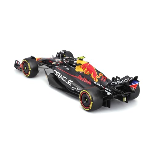 Bburago 1:24 2023 Race Oracle Red Bull RB19 with Figure, Perez #11 by Bburago - Image 3