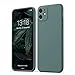 GOODVISH Hülle Kompatibel mit iPhone 11 | Ultra dünn Liquid Silicone Hülle | Kameraschutz und Bildschirmschutz | 360° Voll abgedeckte stoßfeste Handyhülle für iPhone 11-6,1 Zoll | Grün