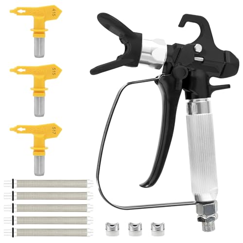High-Pressure Airless Paint Sprayer Gun with Nozzles