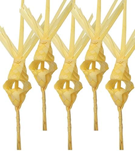 PALMA DOMINGO DE RAMOS/PALMA SEMANA SANTA/PALMA BLANCA/PALMAS Y PALMONES/Palma Laurel/PACK 5 UNIDADES