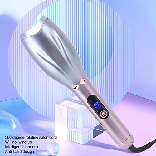 Modelador de cachos automático, varinha de modelar automática, velocidade de aquecimento rápido, vis