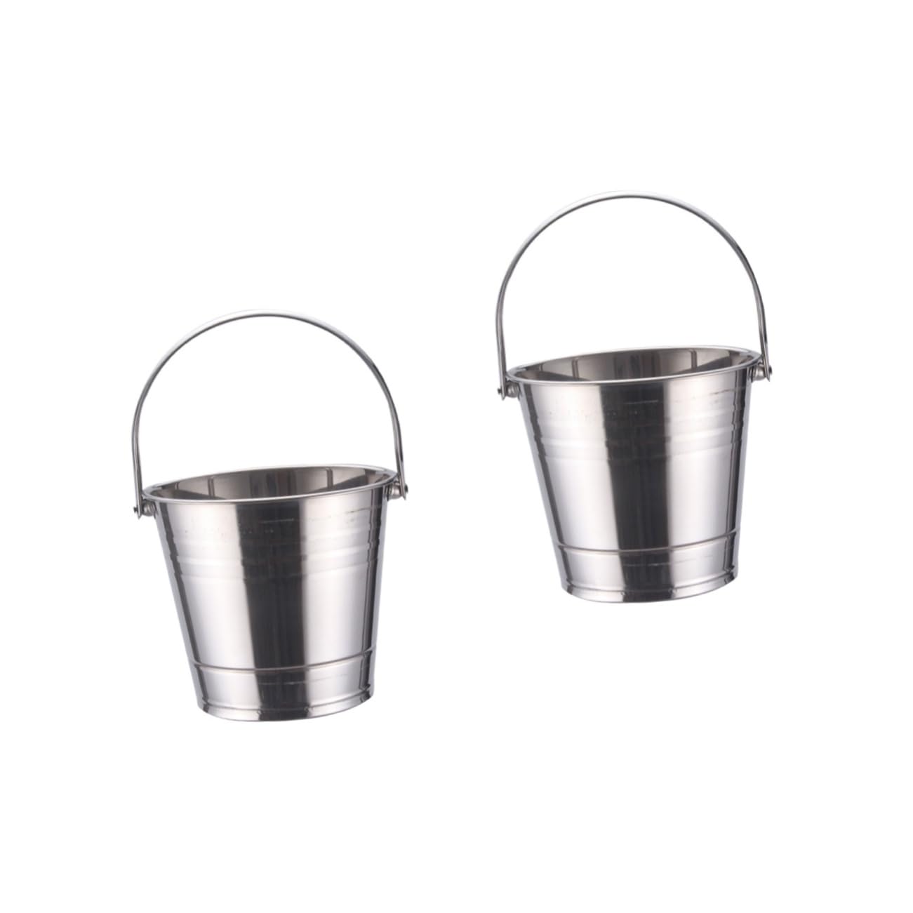 Cabilock 2 Piezas Cubo de Hielo de Acero Inoxidable enfriamiento de Cerveza Fabricante de Hielo de guijarros Bol Ice Cube Barril de Cerveza Cubo de Hielo de Bebidas Cubo de Cerveza de Hielo