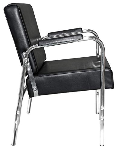 Chromium 'Ella' Professional Auto Recline Shampoo Chair [5028] By Puresana, Premium Vinyl Material, High Density Foam Cushions And Durable Steel Construction. #TOP2