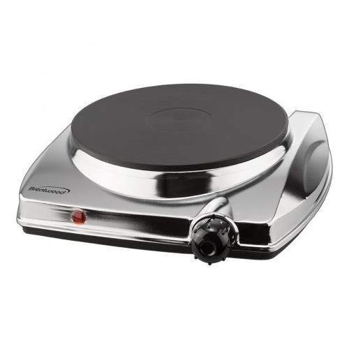 Brentwood Ra30830 Electric Single Hotplate With Chrome Finish, 1, Multicolor #TOP12