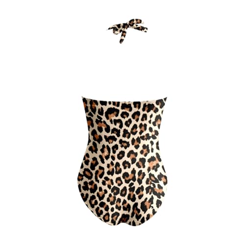 Bikini maillot de bain push-up marron taille s deux pièces plage
