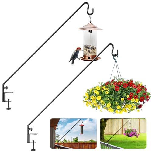 Deck Hook for Bird Feeder and Plant Hanger