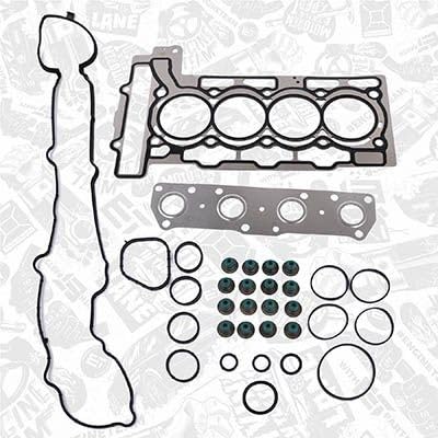 ET ENGINETEAM TS0052 Kit guarnizioni Testata con guarnizione tenuta stelo valvola con guarnizione testata con lamiera termoisolante