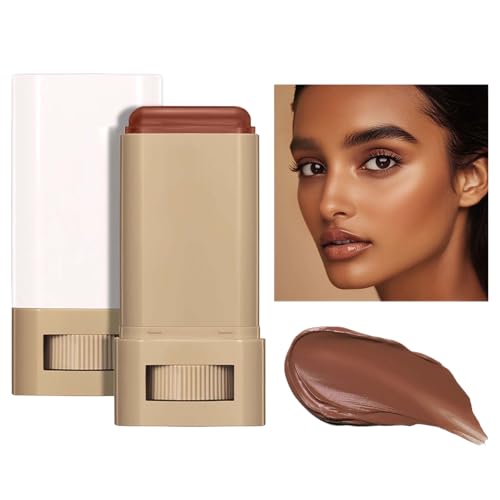 Base En Stick – Stick Hidratante Para Tono Uniforme & Brillo Natural | Corrector Ligero Para Contorno & Manchas | Perfecto Ṕara Viajes, Oficina, Deporte, Noche, Aplicación Rápida