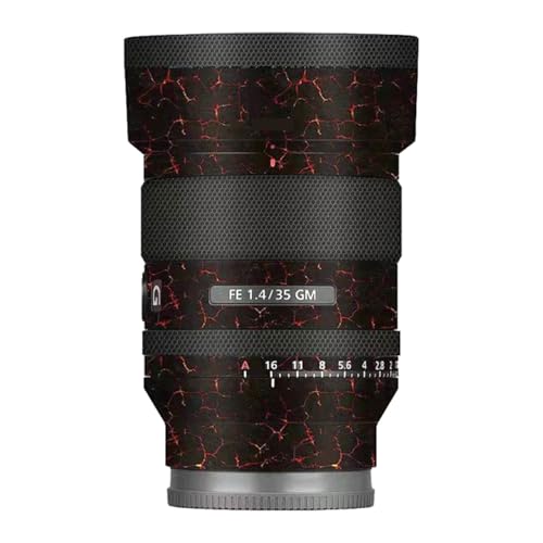 Sony FE 35 mm F1.4 GM capuchon objectif et protection carrosserie lave volcanique