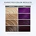 XMONDO Hair Color Super Purple Hair Healing Semi Permanent Color | Vegan Formula with Hyaluronic Acid to Retain Moisture, and Bond Boosting Technology, 8 Fl Oz