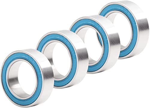 Rodamiento 3802-2RS MAX 15x24x7mm de doble fila de bolas completas para suspensión de bicicleta