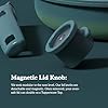 Ombré Ceramic Titanium Non-Toxic, Nonstick Cookware Set 8-Piece Modular System with Removable Handle and Magnetic Lid, Magnetic Spatula, Eco-Friendly, Oven & Dishwasher Safe (Green) #4